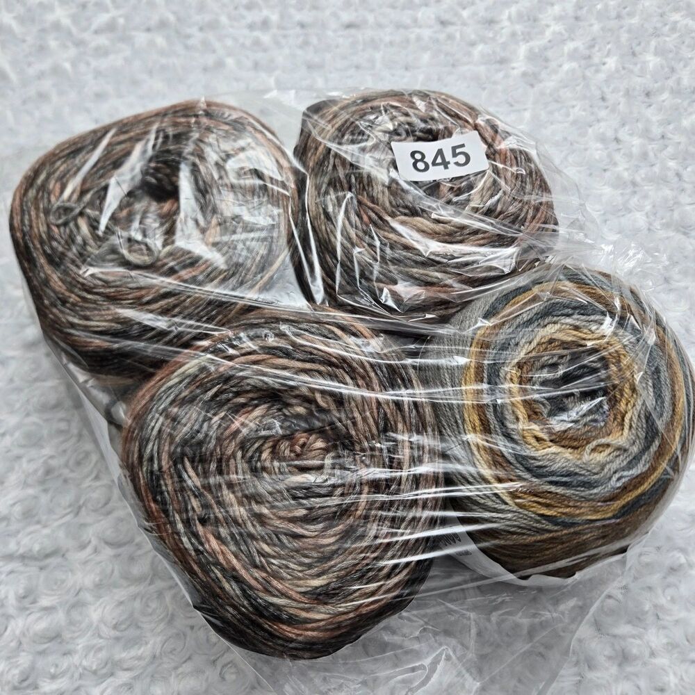 Caron Skinny Cakes skein yarn lot 8 oz 227 g Multicolor